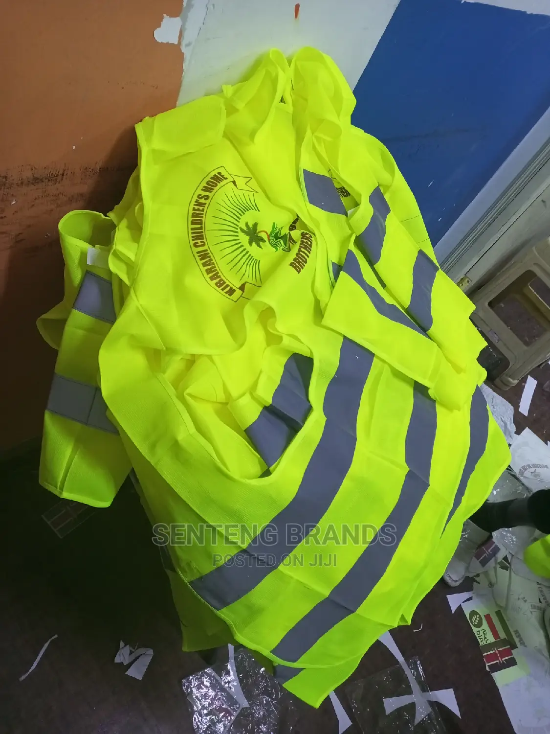 Printed Reflector Jackets Good Quality