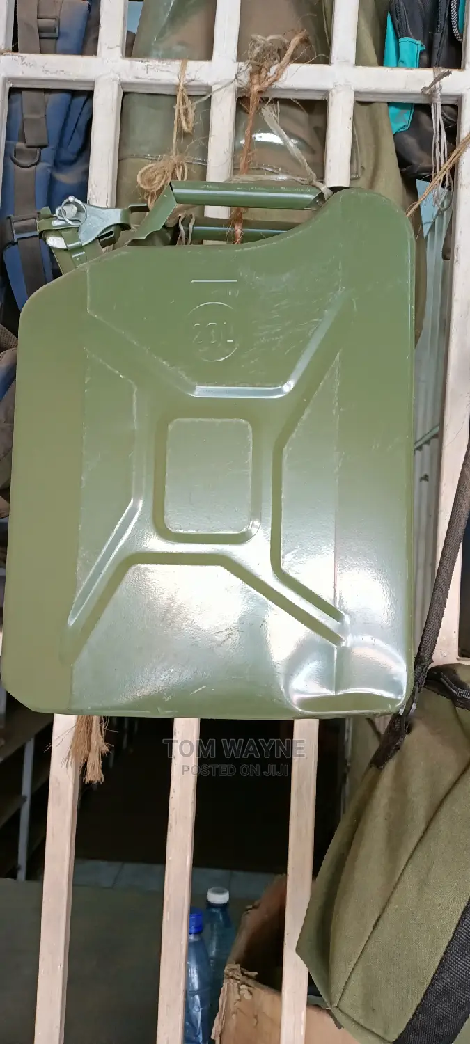 Brand New Metallic 20 Litre Fuel Jerican