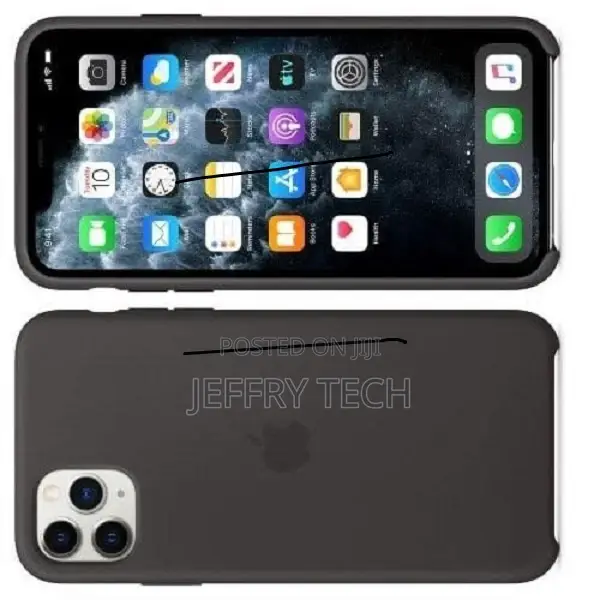 Silicone Case for iPhone 11 Pro - Black