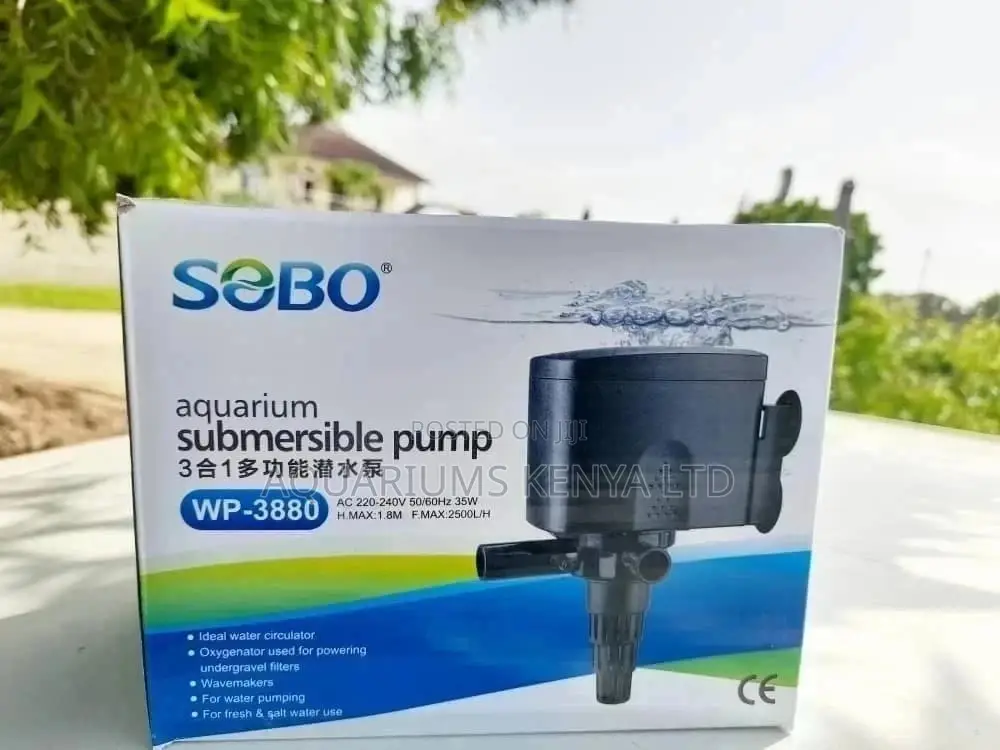 Aquarium Submersible Top Pump Wp-3880 35w