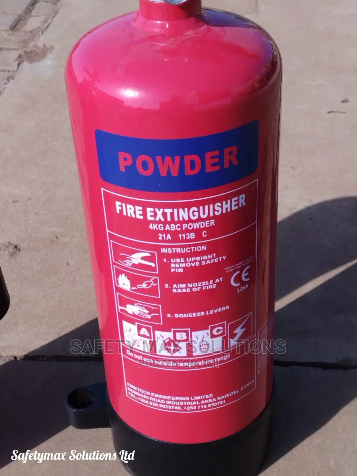 4kg Dry Powder Fire Extinguisher