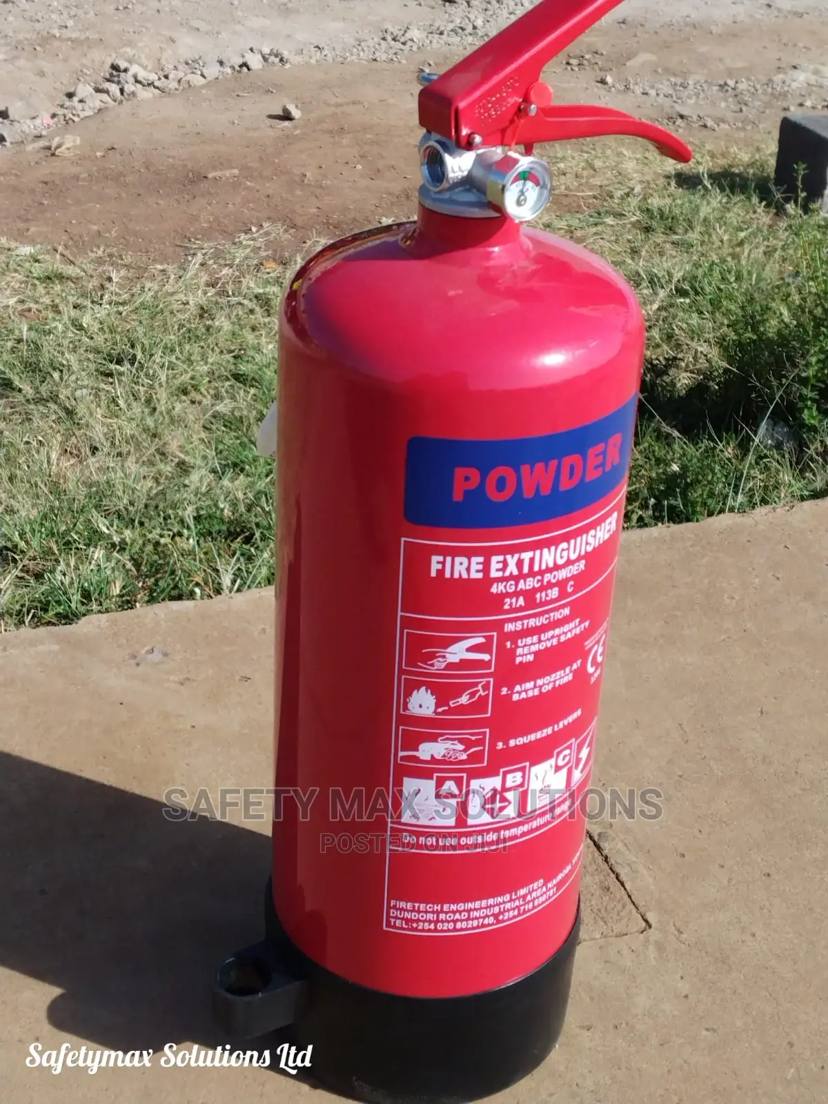 4kg Dry Powder Fire Extinguisher