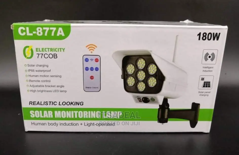 Solar Monitoring Lamp