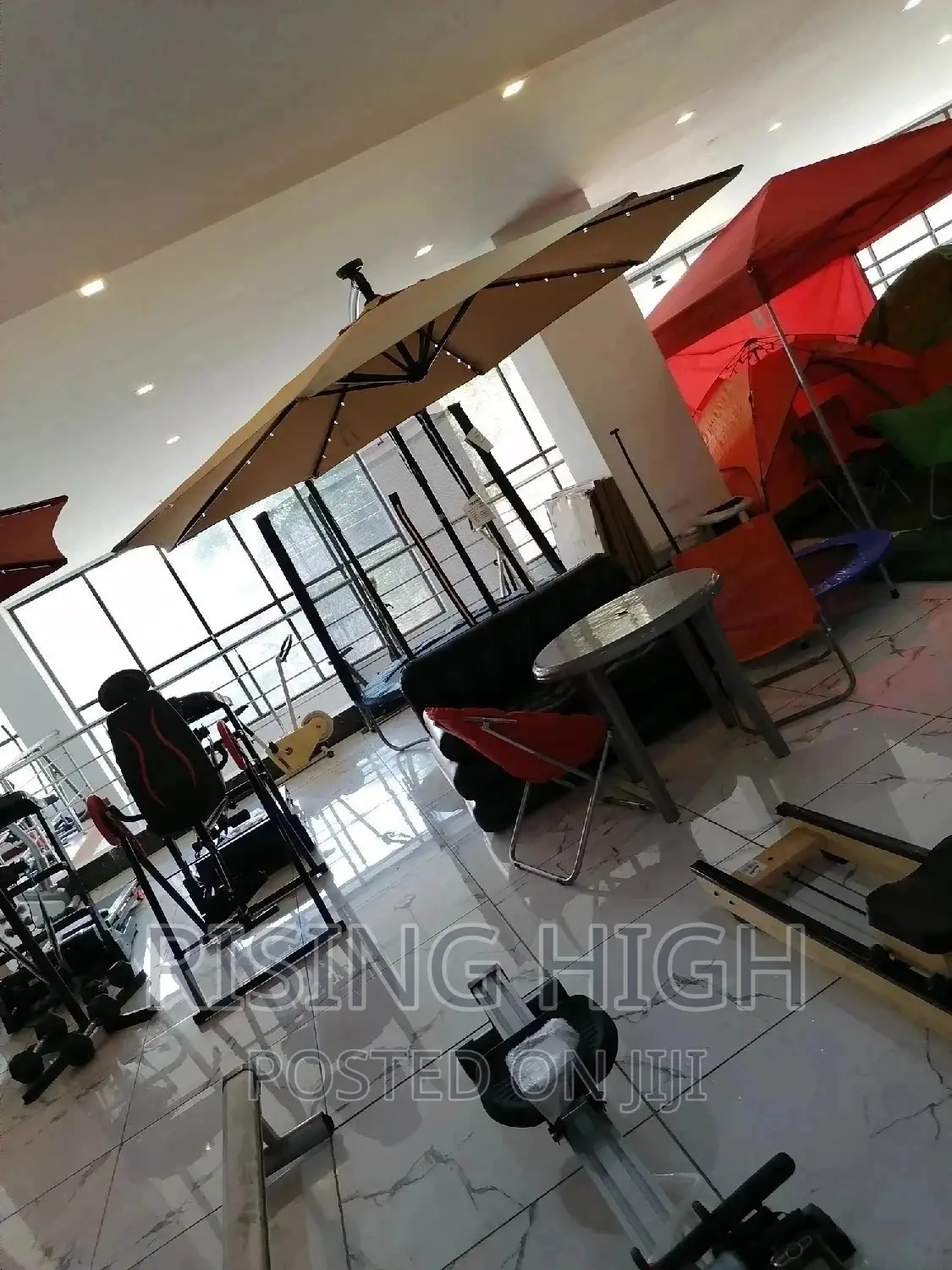 Parasol SOLAR Powered Lighting Umbrella.