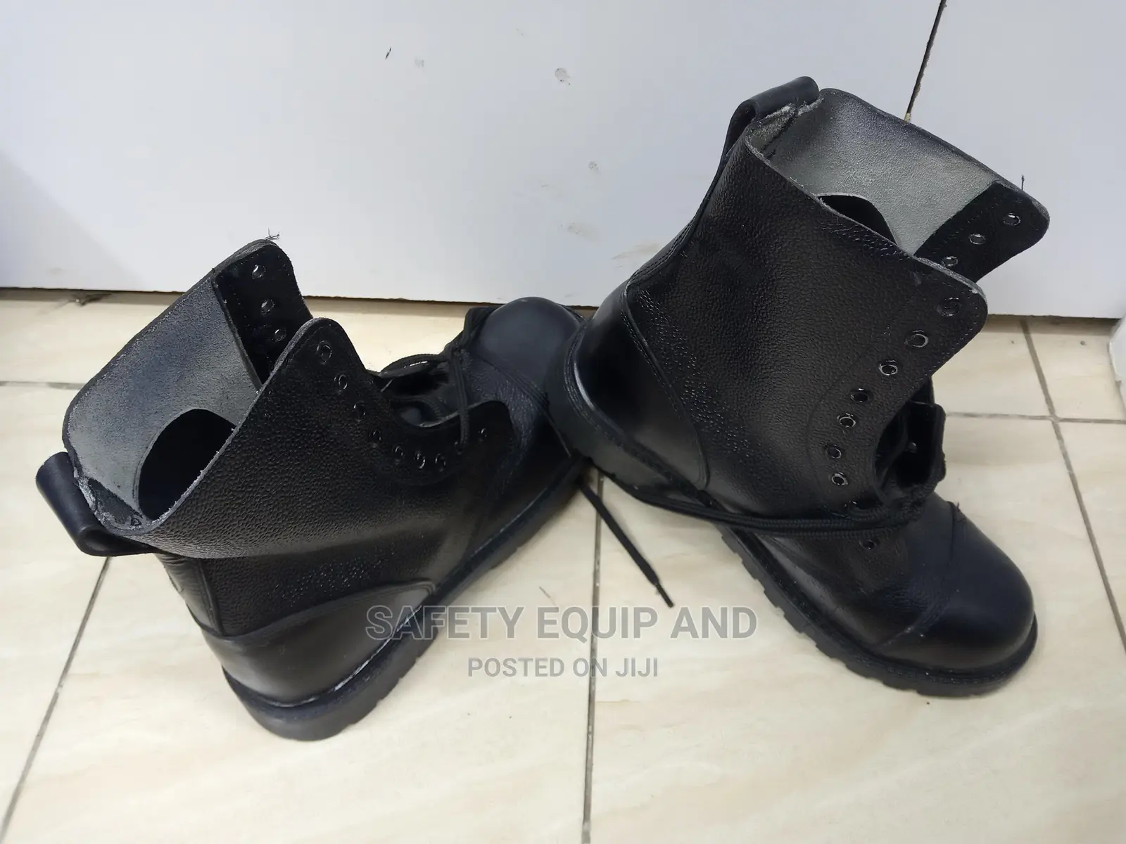 Executive Leather Security Boots