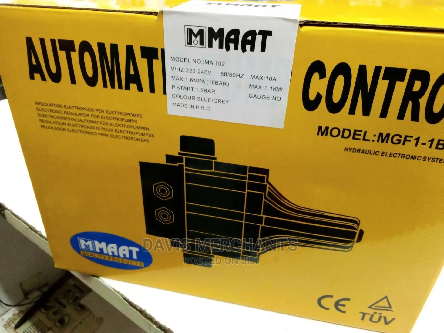 High Quality Pressure Control