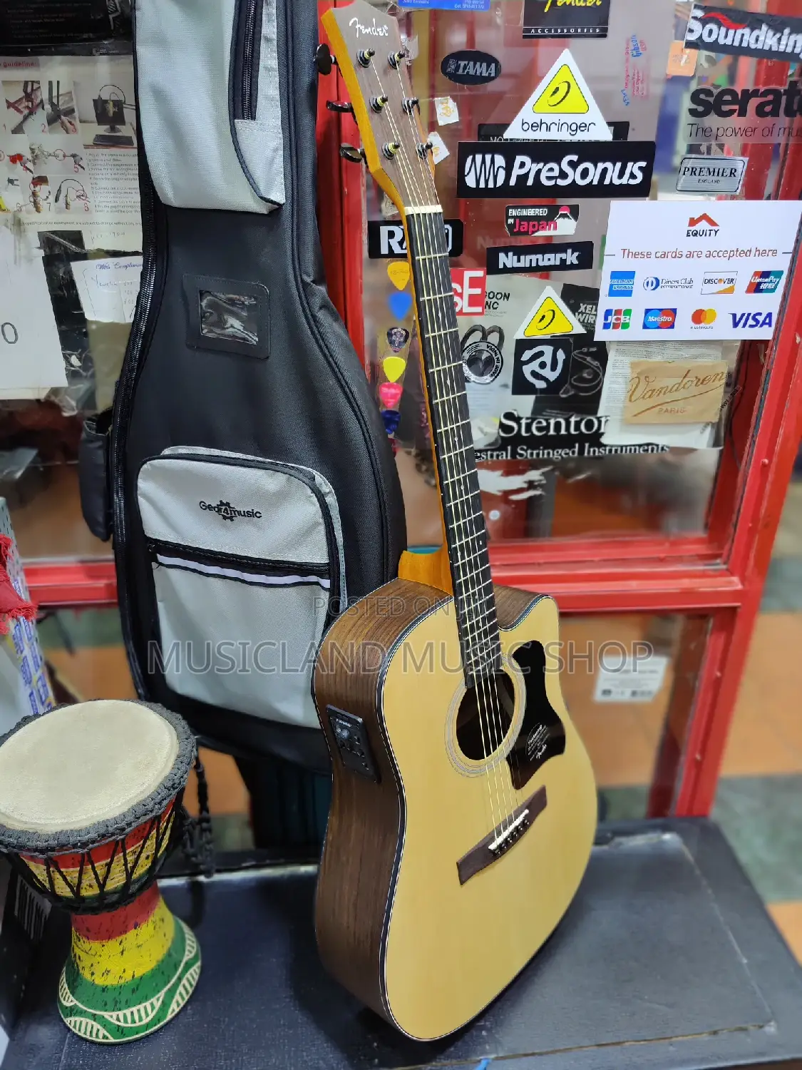 Fender Cd-140sce Semi Acoustic