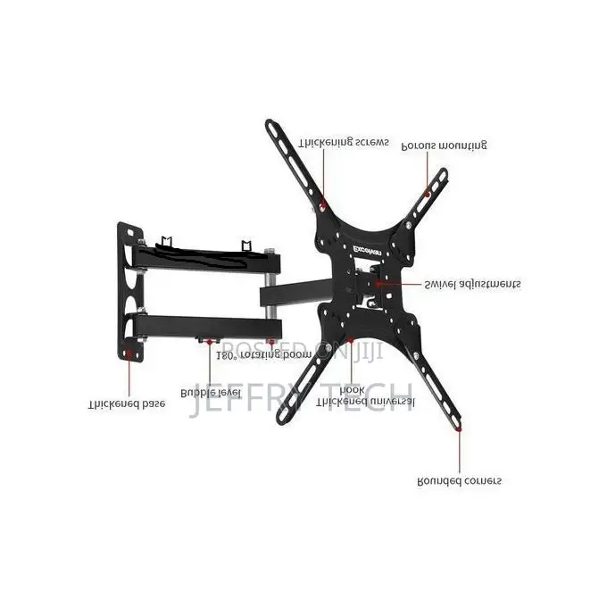 Home Design Rotating 14" - 55" Full Motion Swivel TV Bracket