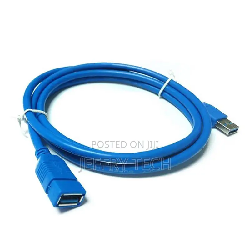 Usb 3.0 a Male to a Female Extension Cable Super Speed Blue