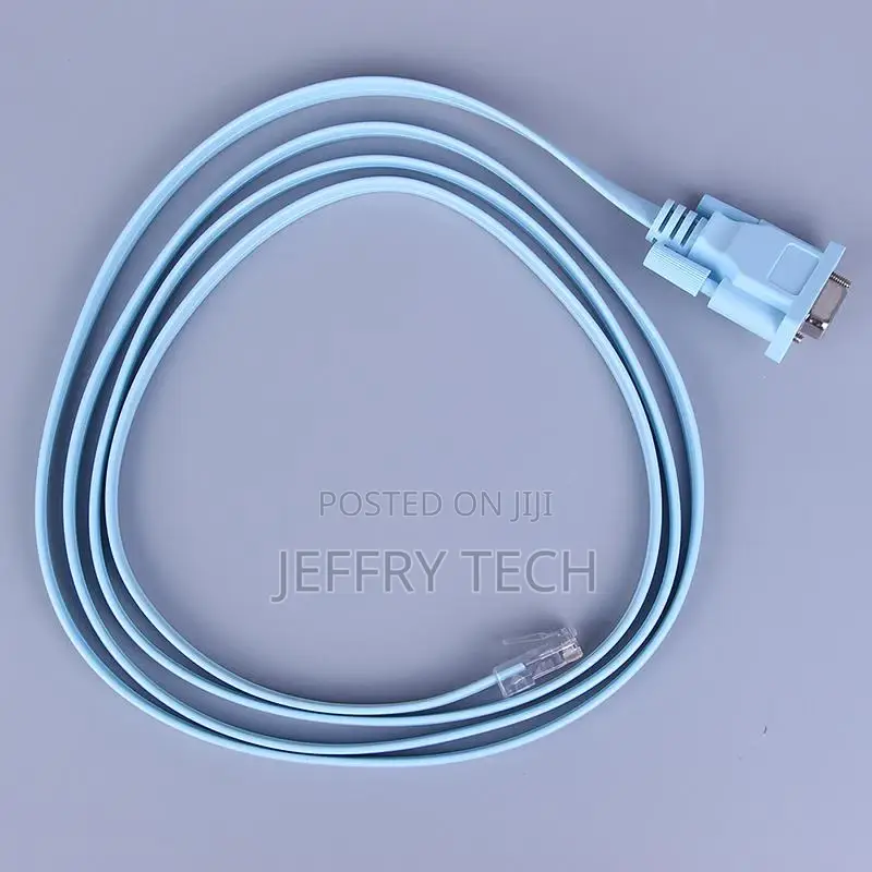 1.5M Blue Db 9pin Rs232 Serial Port to Rj45 Cat5 Lan Console