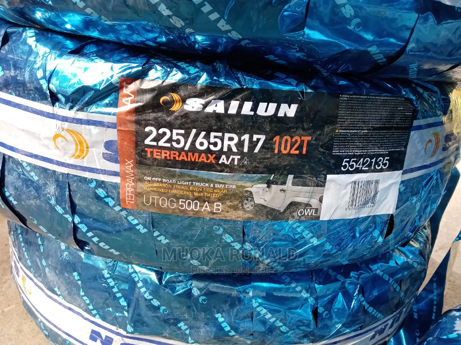 225/65r17 Sailun Tyre (Terramax A/T)