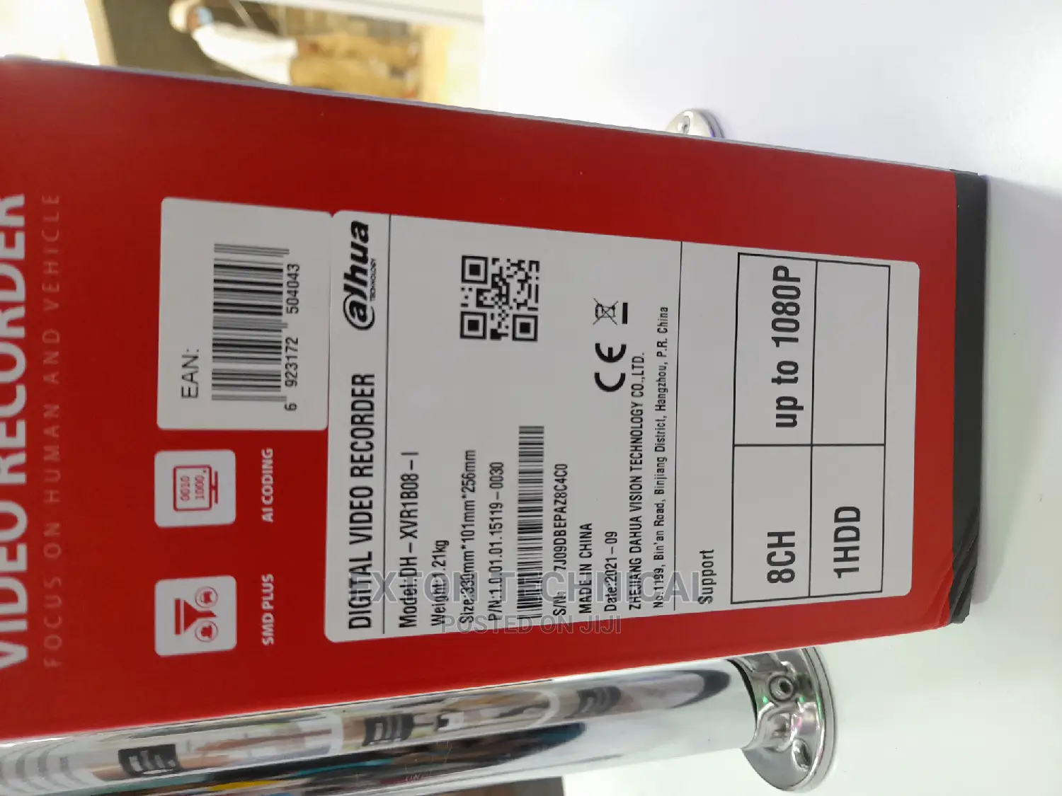 DVR 8channel Dahua Upto 1080p
