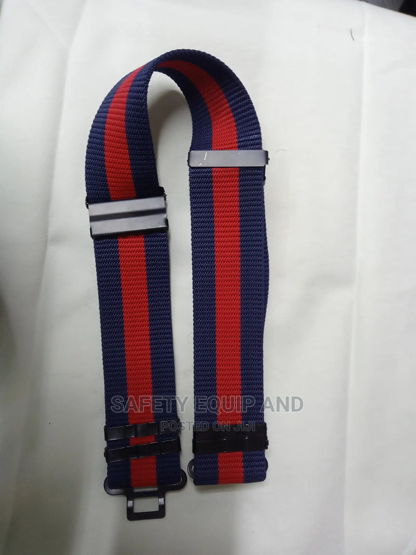 Security Belts-Red Striped Belts