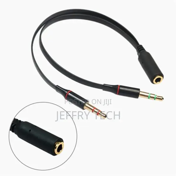 Audio Cable Male to Female Transfer Headset Converter Cable