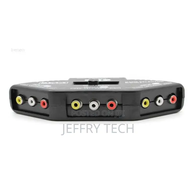 AV Cinch/Rca Splitter Box Mit Cinchkabel
