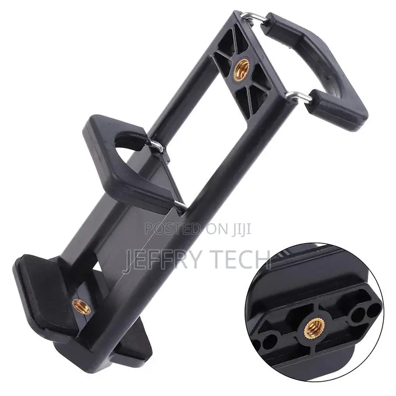 Tripod Mount Phone Tablet Holder Clip for Phone Adapter Clam