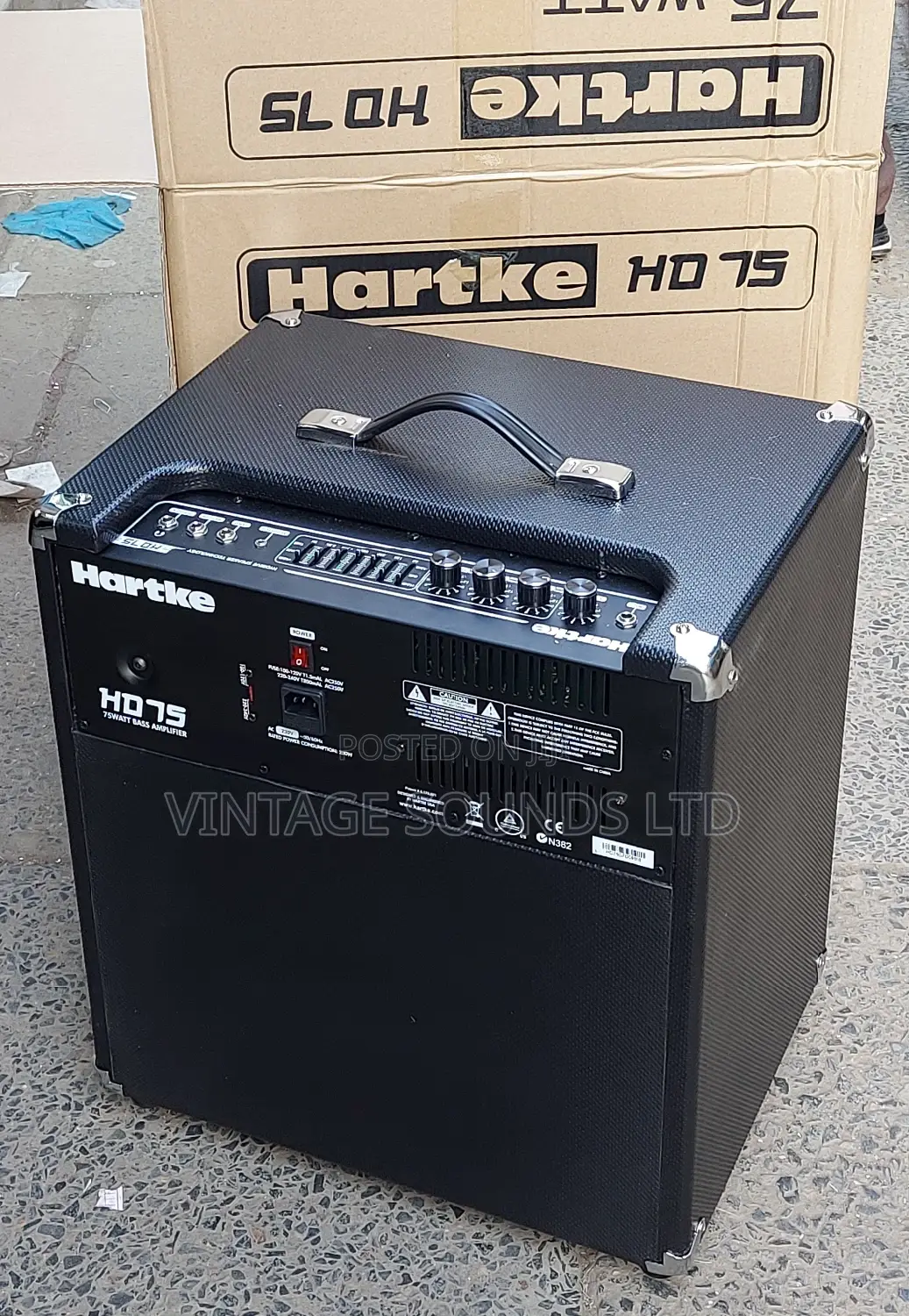 Hartke Hd75 Bass Combo Amplifier