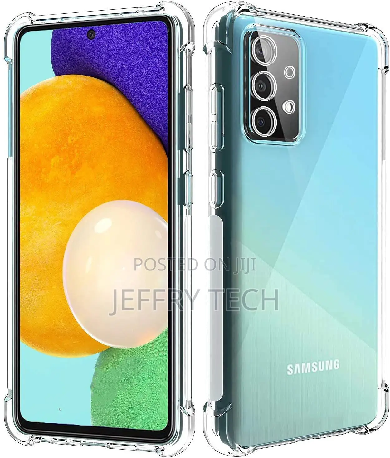 Samsung Galaxy A72 Silicone Case Transparent TPU Gorilla Ant