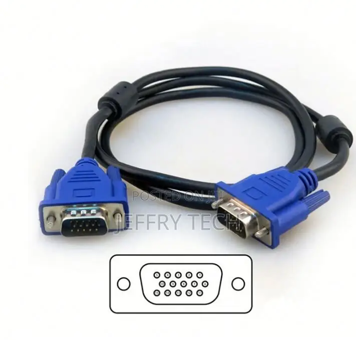 3M Male to Male Cable 1080P 15pin VGA Cable for PC Monitor T