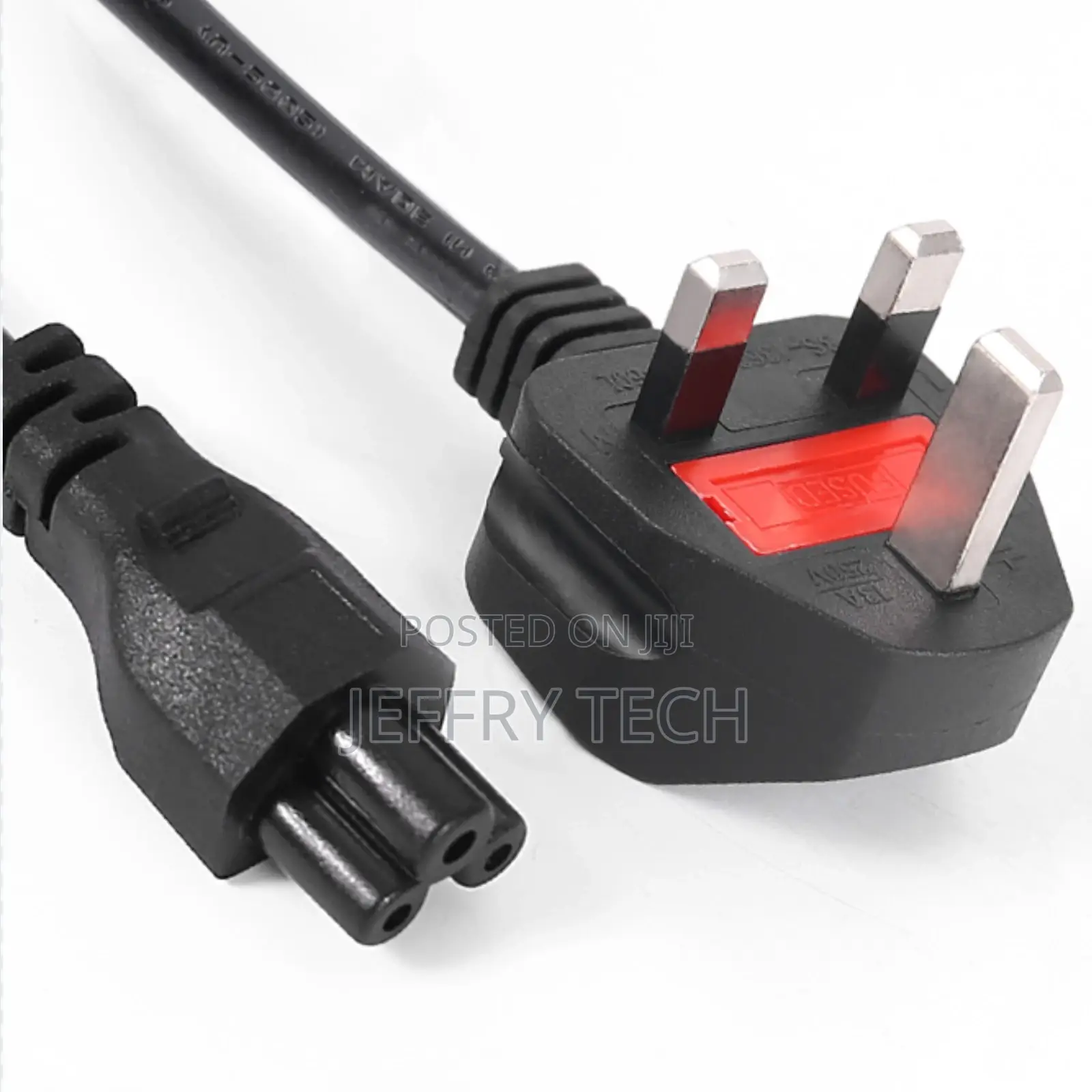 Laptop Charge Power Cable UK 3 Pin Power Cord 1.5 Meter