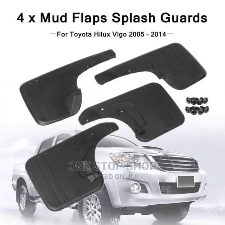 4pcs Mudflaps Splash Guards for Toyota Hilux Vigo