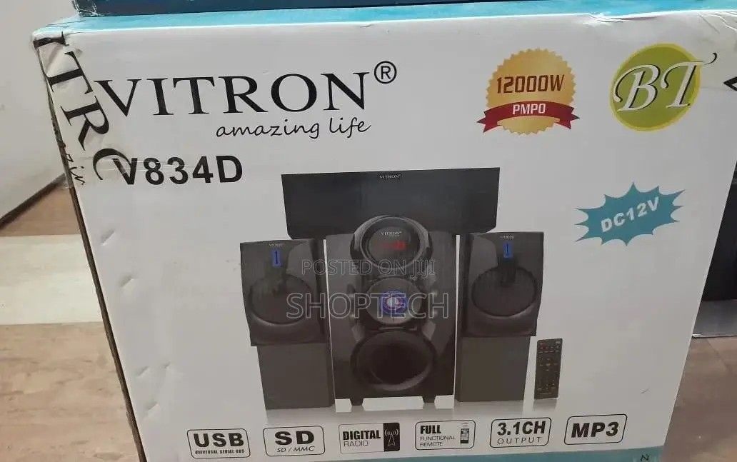 3.1ch Vitron V834d Speaker System.