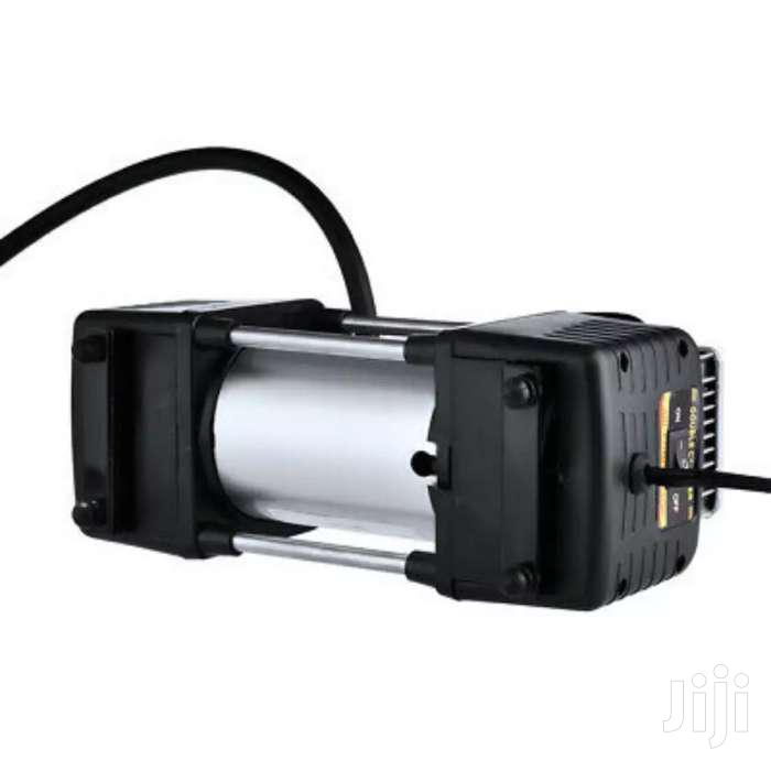 Car Double Cylinder Air Pump With Tools