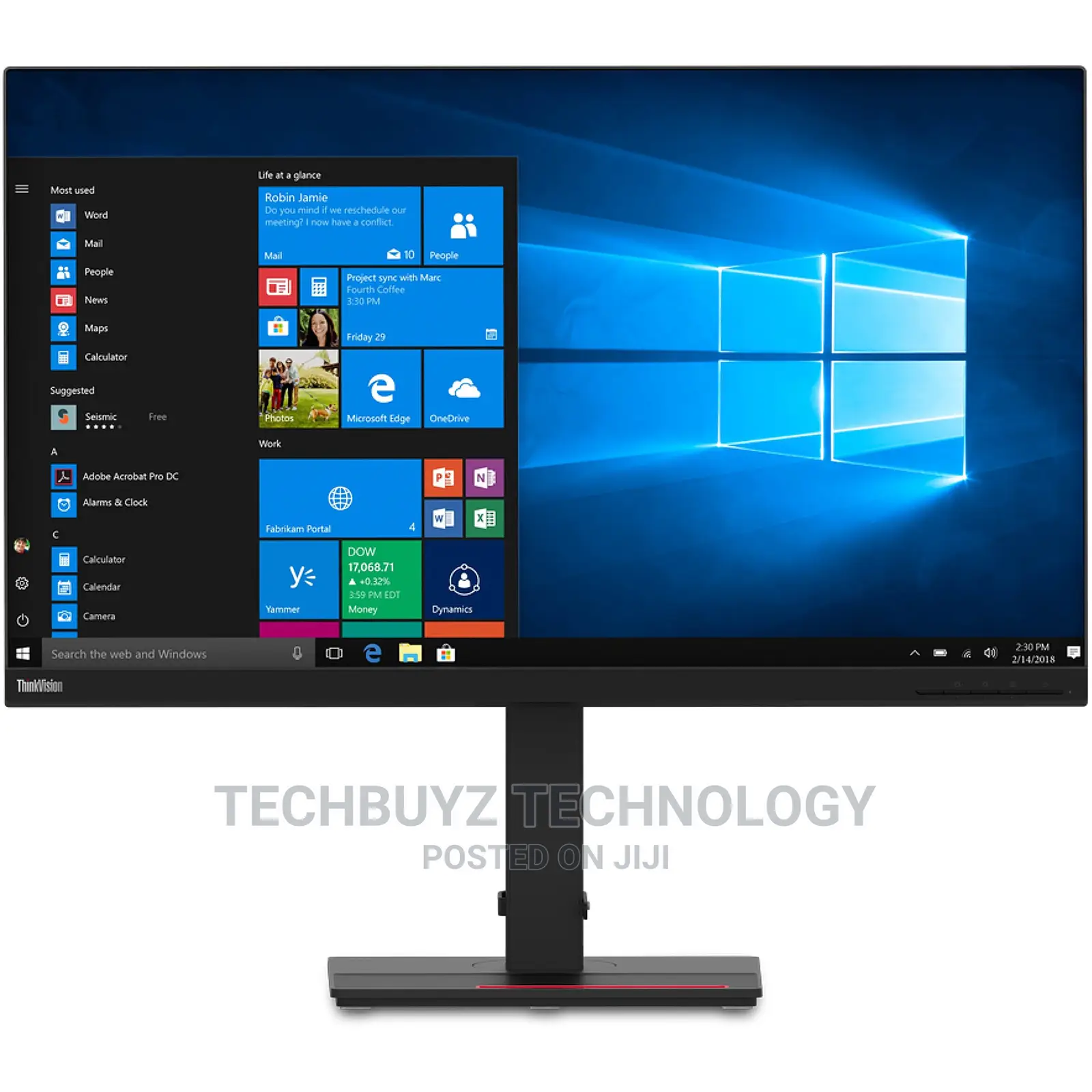 Lenovo Thinkvision P32p-20 31.5" UHD (3840x2160) MONITOR
