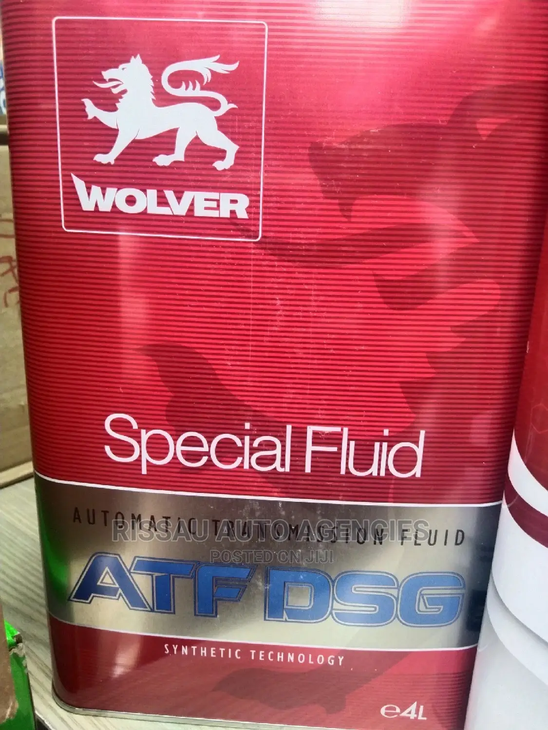 Wolver Atf DSG 4litres Special Fluid Made in Germany.