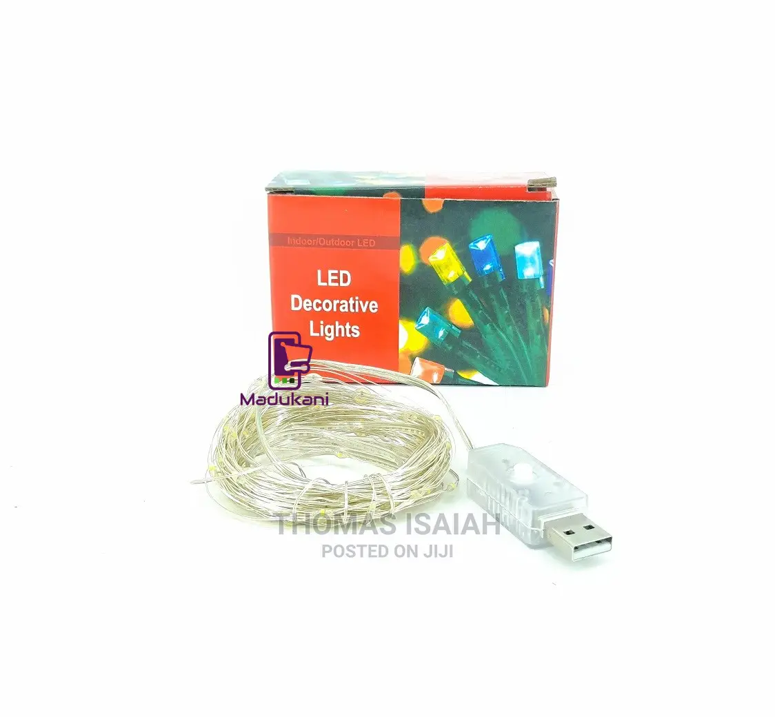 10m USB Powered LED Fairy String Lights Firefly Lights, Warm