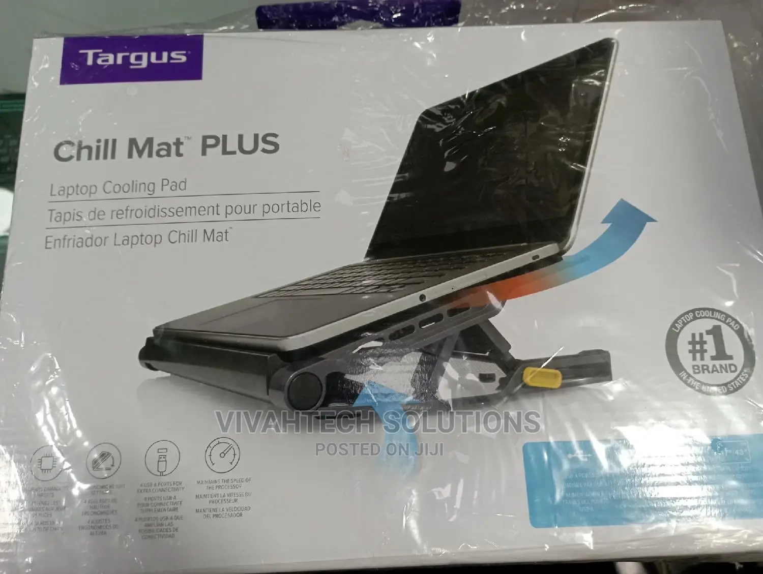 Targus Chill Mat Plus Laptop Cooling Fan