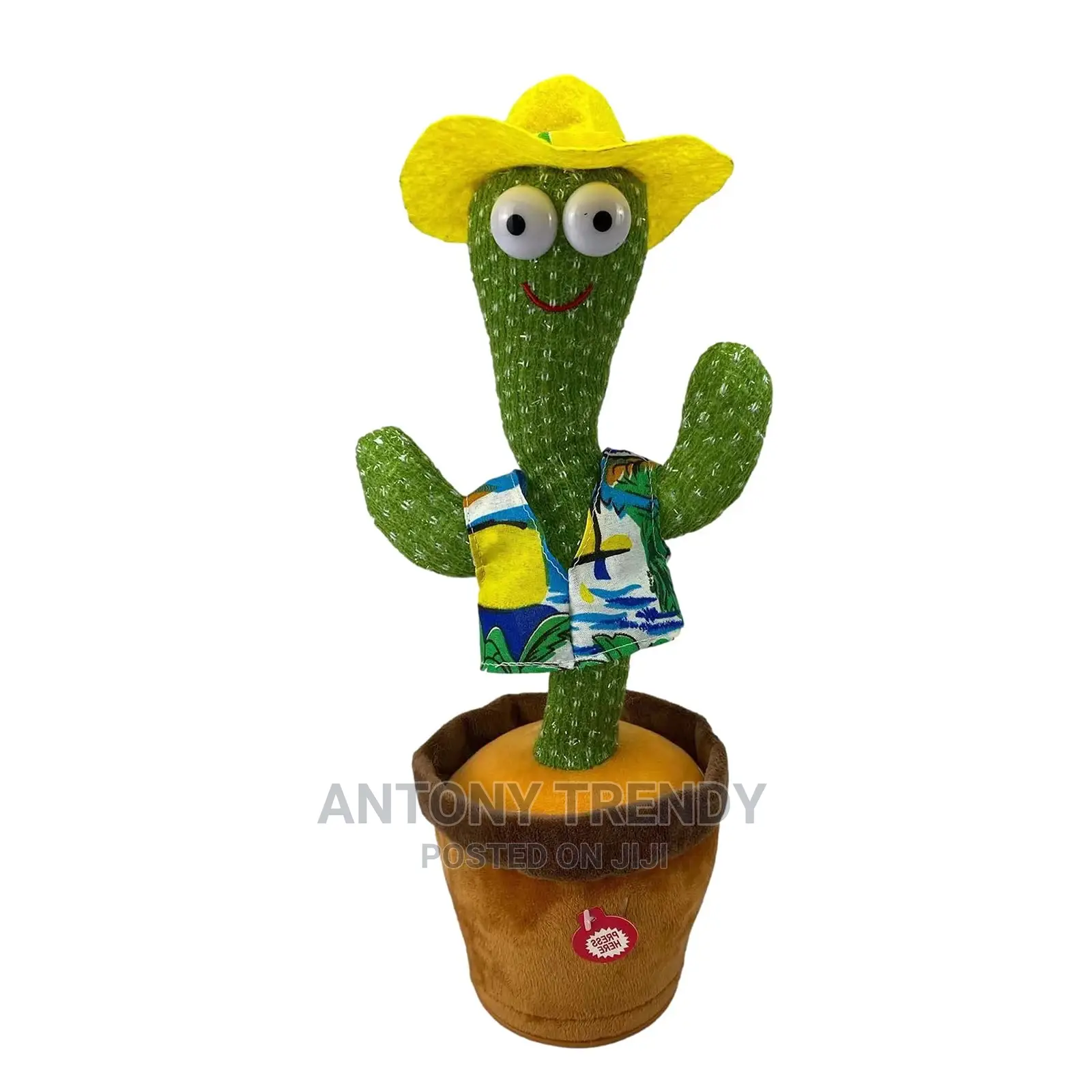 Galactic Dancing Cactus Repeat, Talking Dancing Cactus Toy
