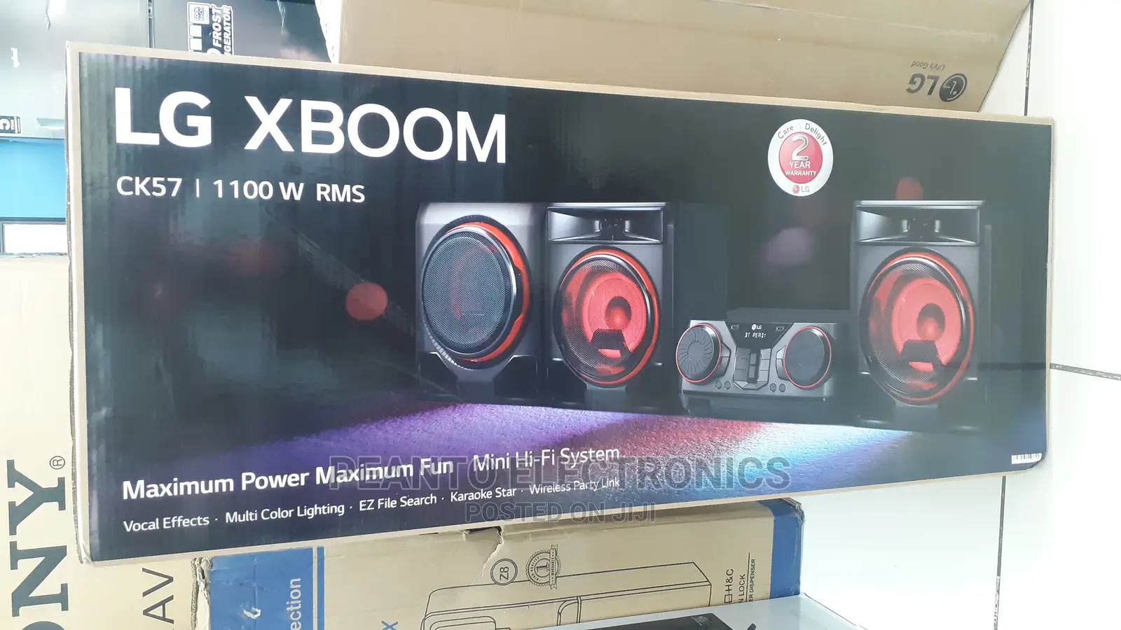 LG Xboom Ck57 1100 Watts, Bluetooth