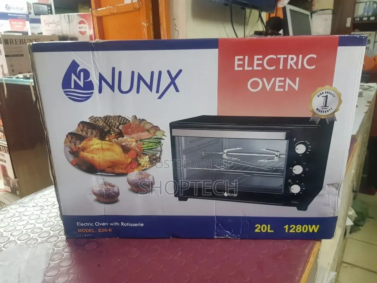 20ltr Electric Oven