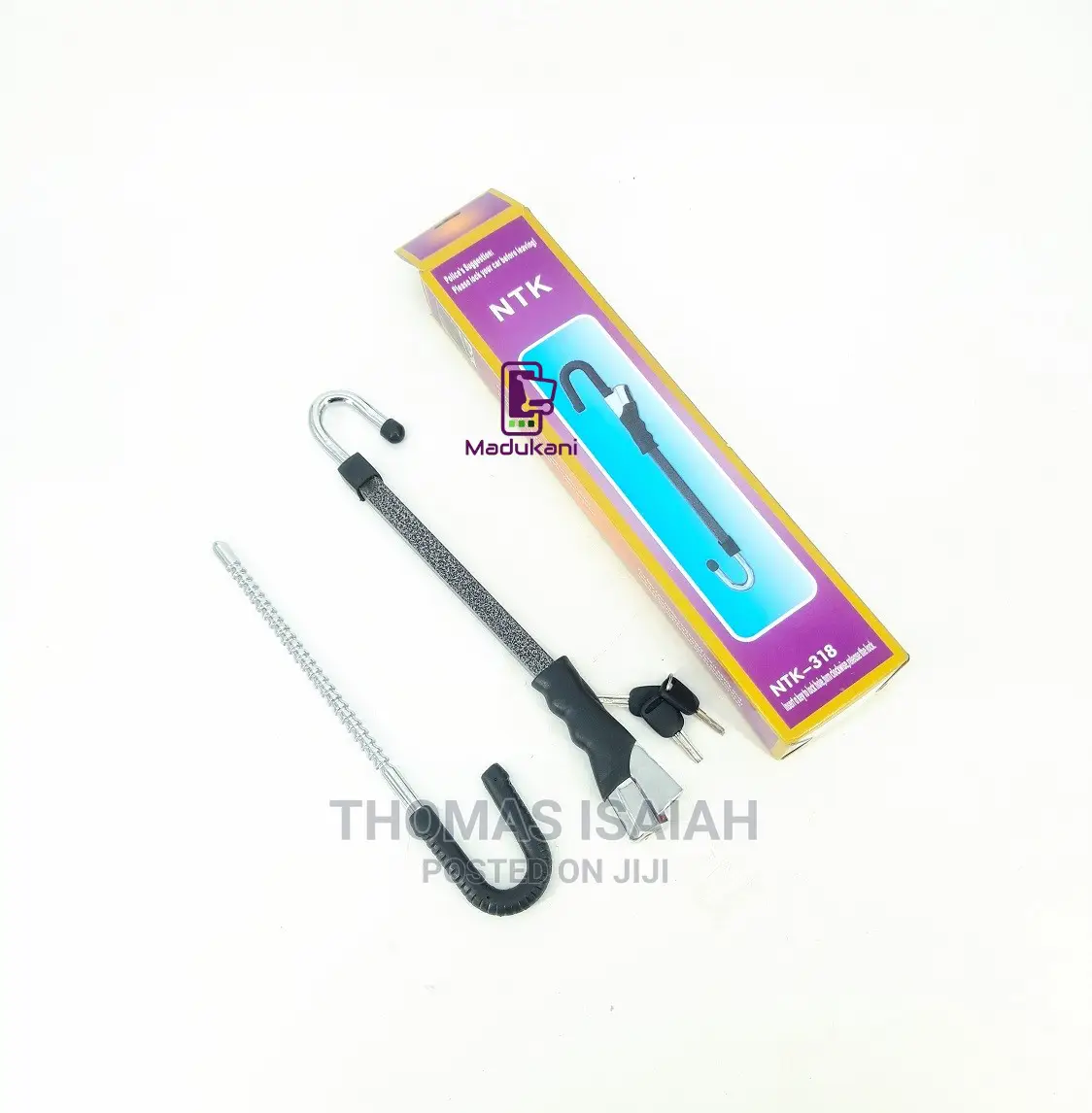 NTK 318 Anti Theft Brake Pedal Steering Lock for All Cars He