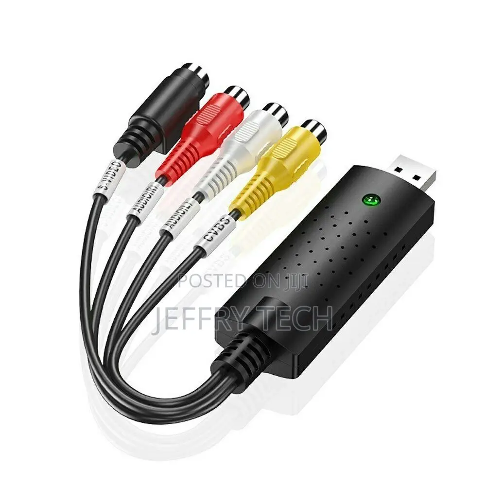 Vhs to Digital Converter Usb 2.0 Video Converter Audio Captu