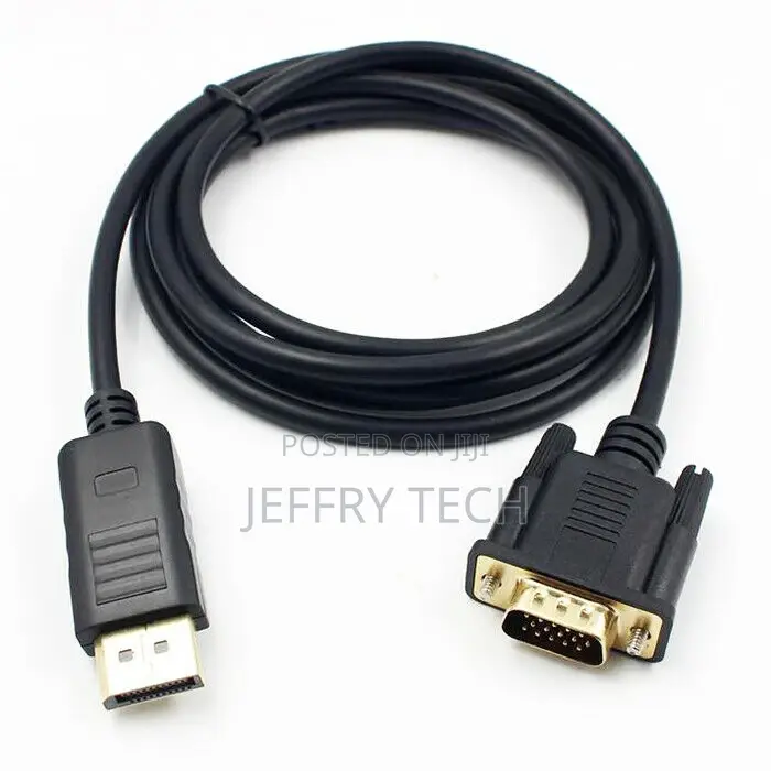 6 Ft Displayport DP to VGA / SVGA Adapter Cable - High Resol