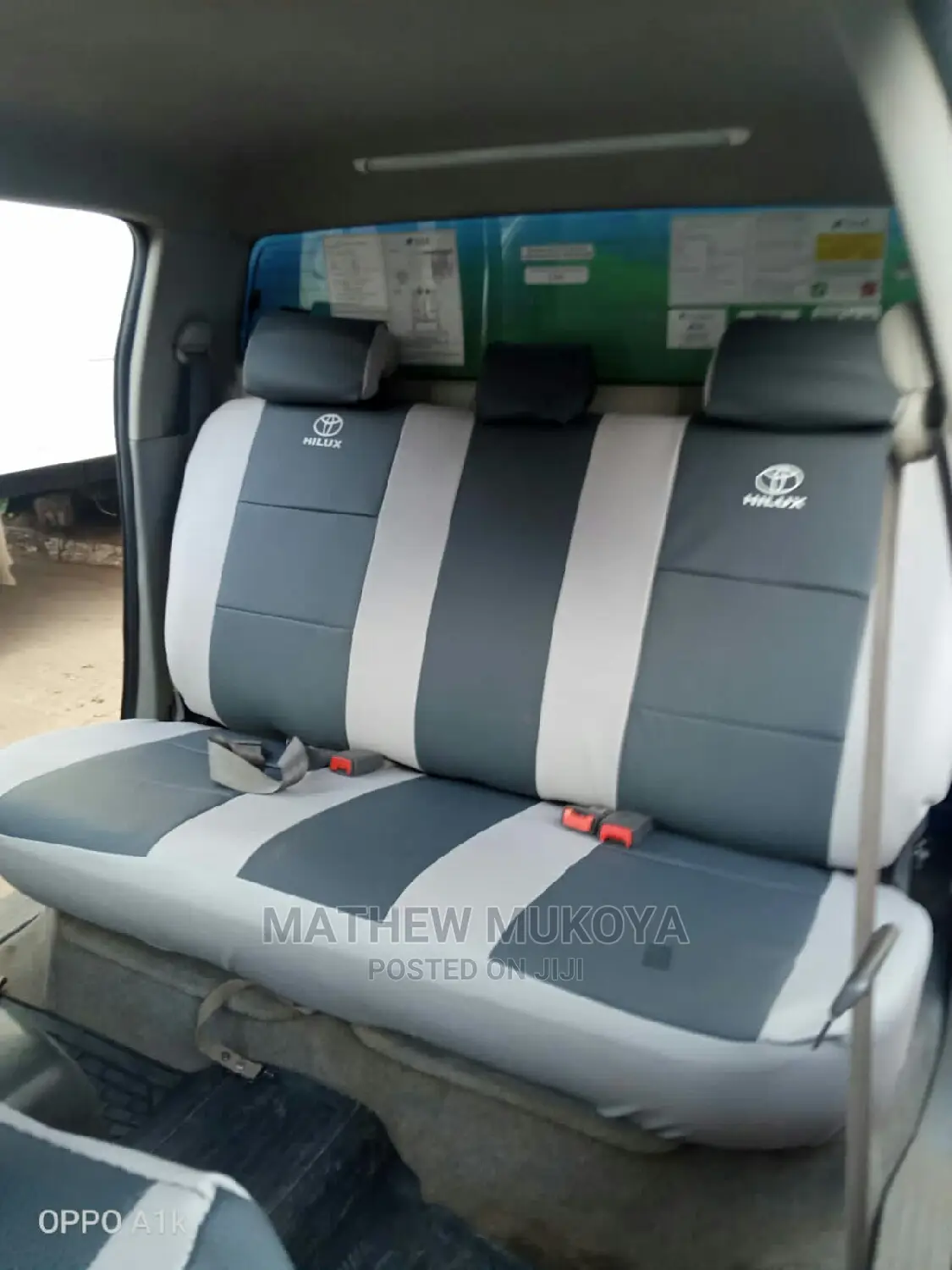 Hilux Black Plus Grey Covers