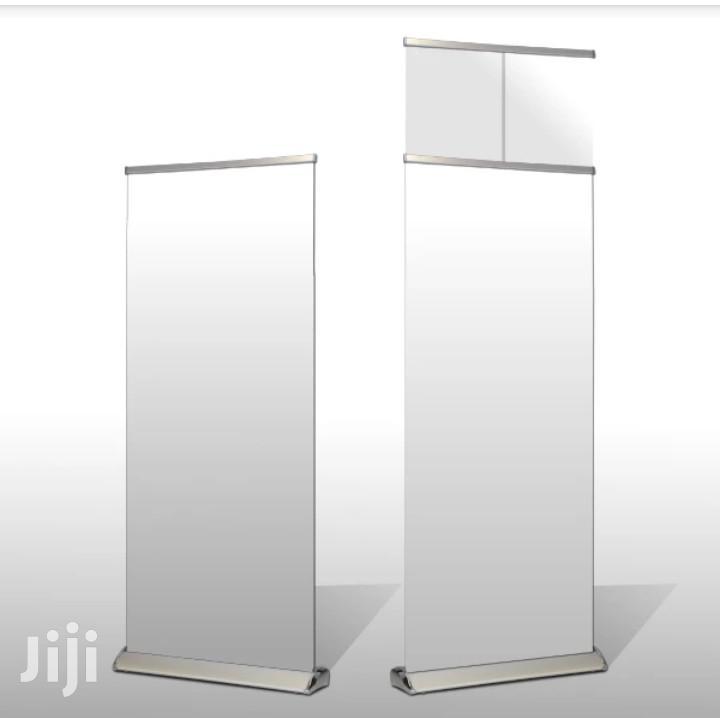 Broad Base Roll Up Banner Stands Only