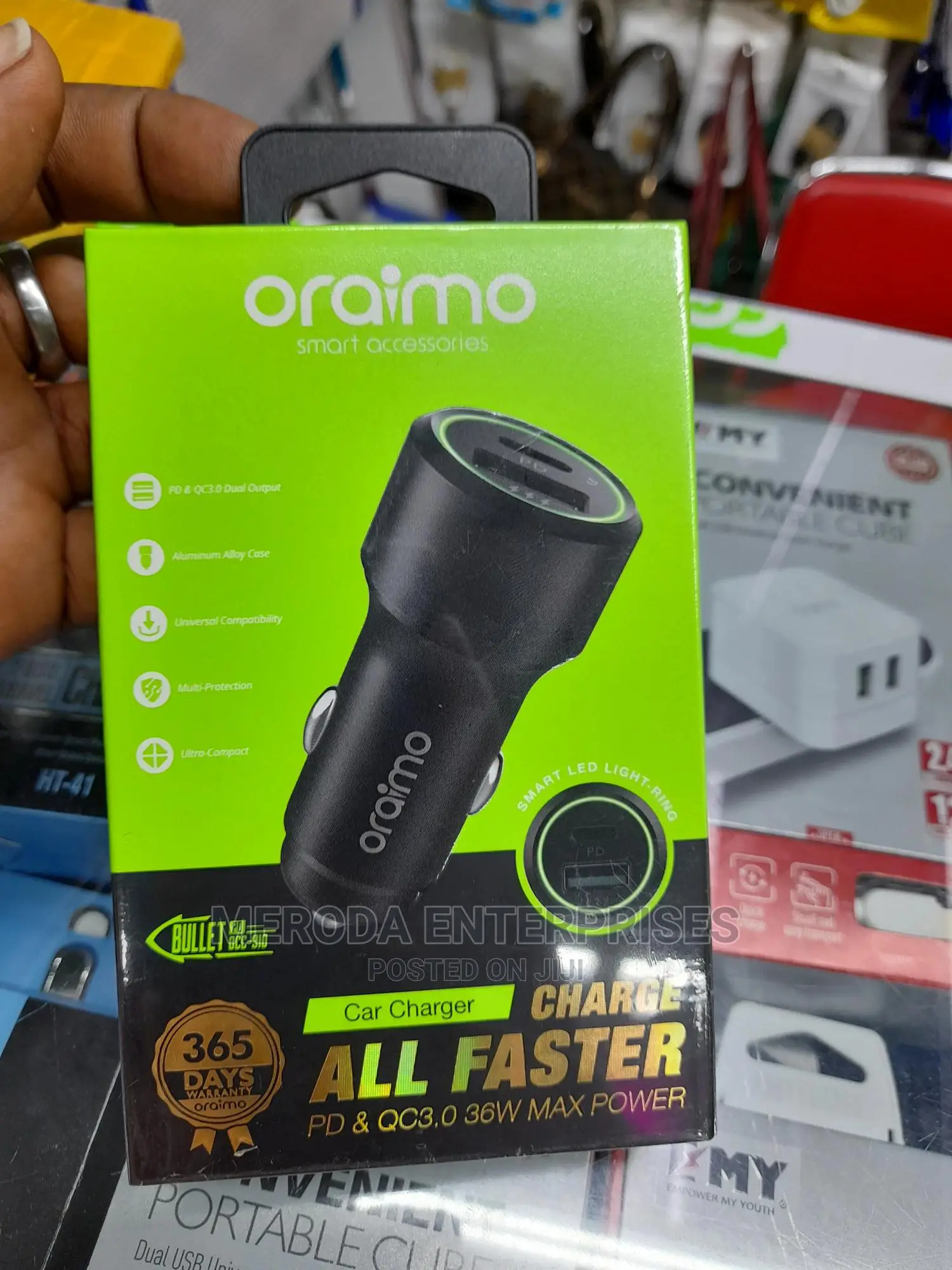 Oraimo Original Car Charger