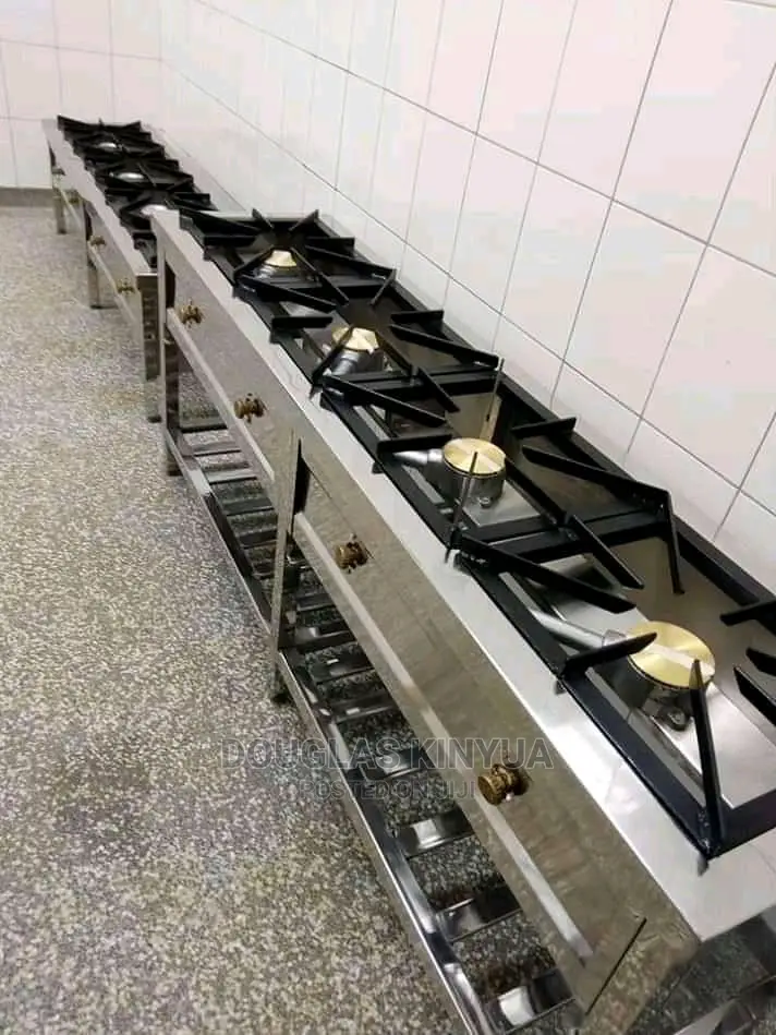 Gas Cooker Stainless Steel