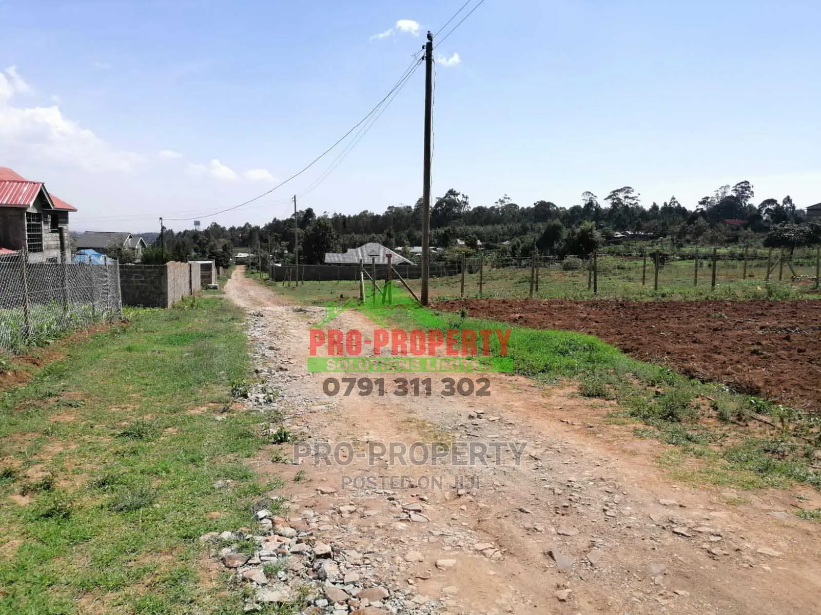 Prime 1/8 Acre Plot for Sale in Kikuyu, Kamangu.
