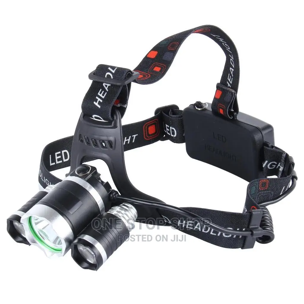 Rechargeable LED 3* Cree Headlamps