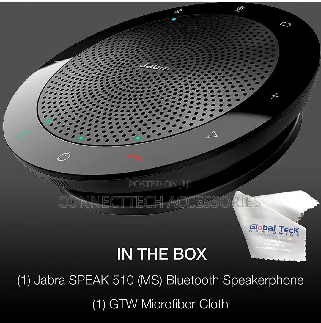 Jabra 510 Speak Bluetooth Speakerphone- PC, MAC,Tablet,Phone