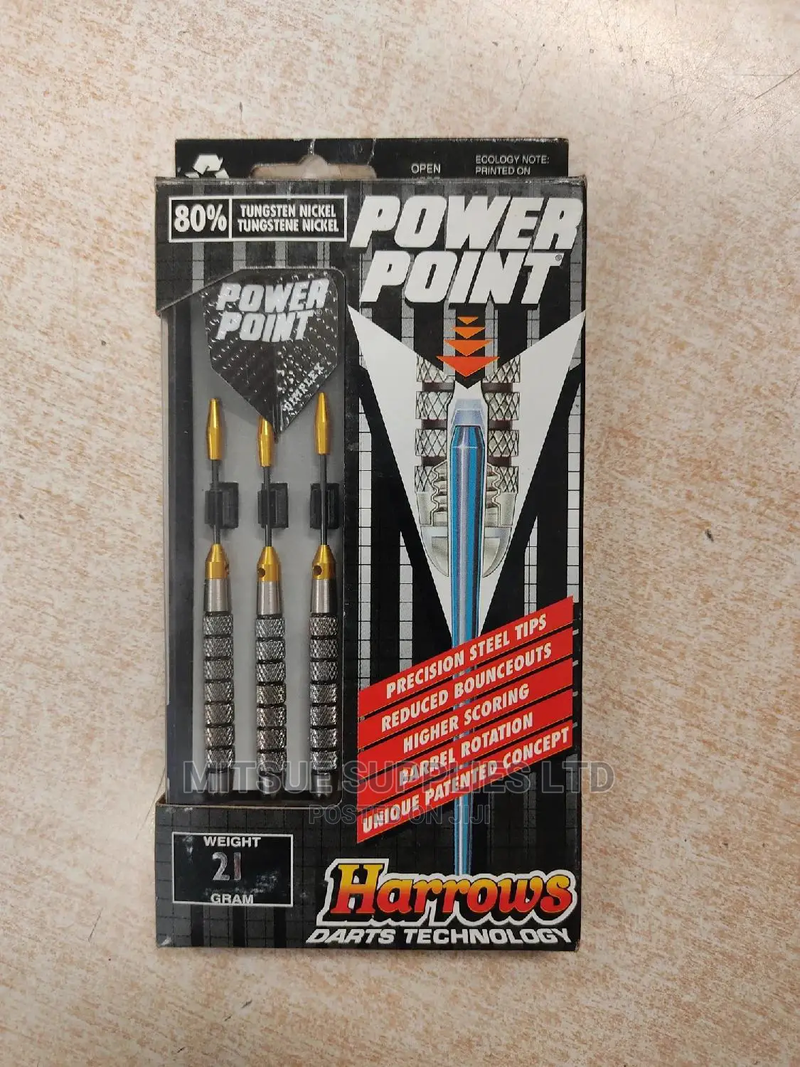A Set of 3 Harrows 80% Tungsten Dart ( Gold Silver)