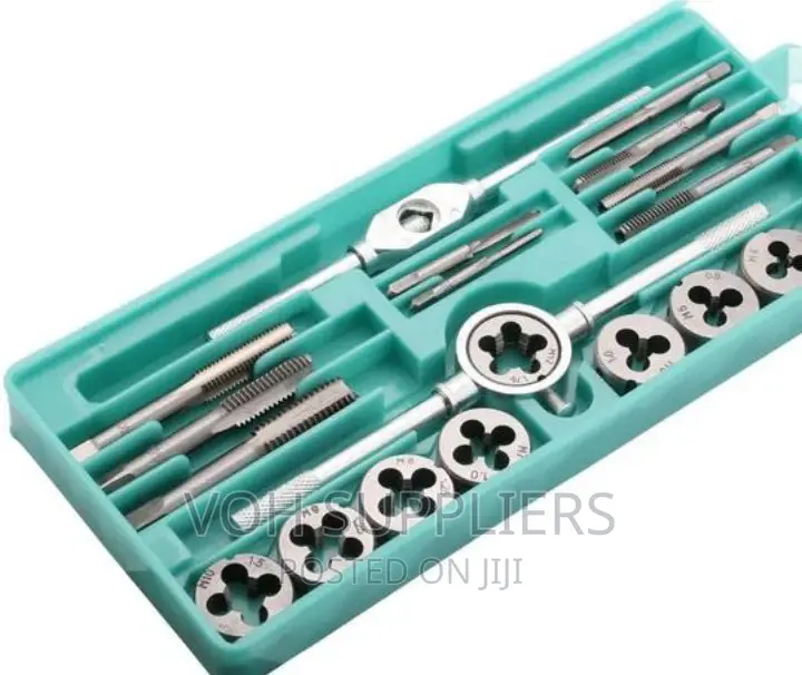 M3-M12 Alloy Steel Taps and Die 20pcs