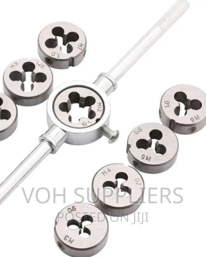 M3-M12 Alloy Steel Taps and Die 20pcs