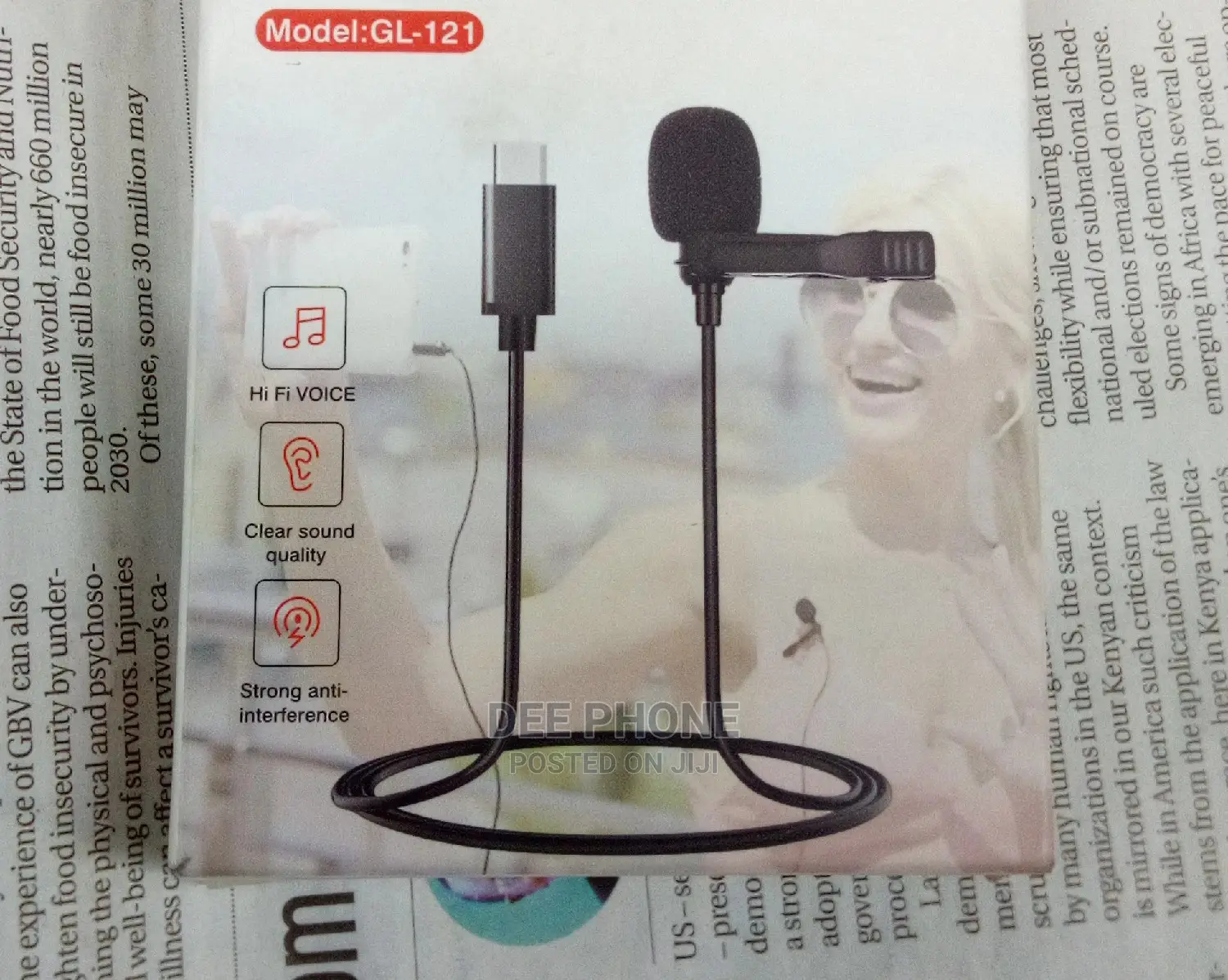 Lavalier Type C Microphone