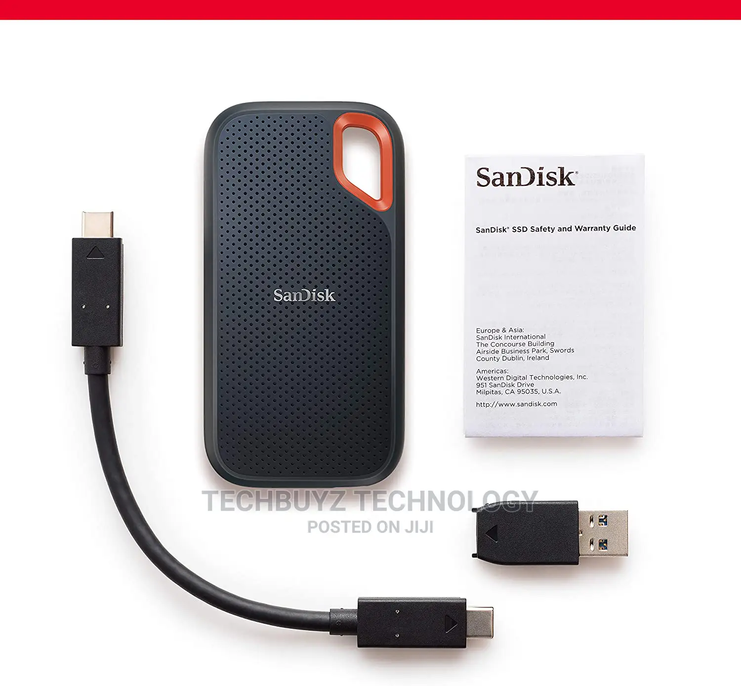 Sandisk Extreme Portable External SSD V2 500GB - SDSSDE61