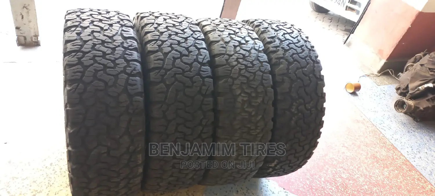 Second Hand Tires Bf Goodrich Make Sizes 265/65r18 A/T.